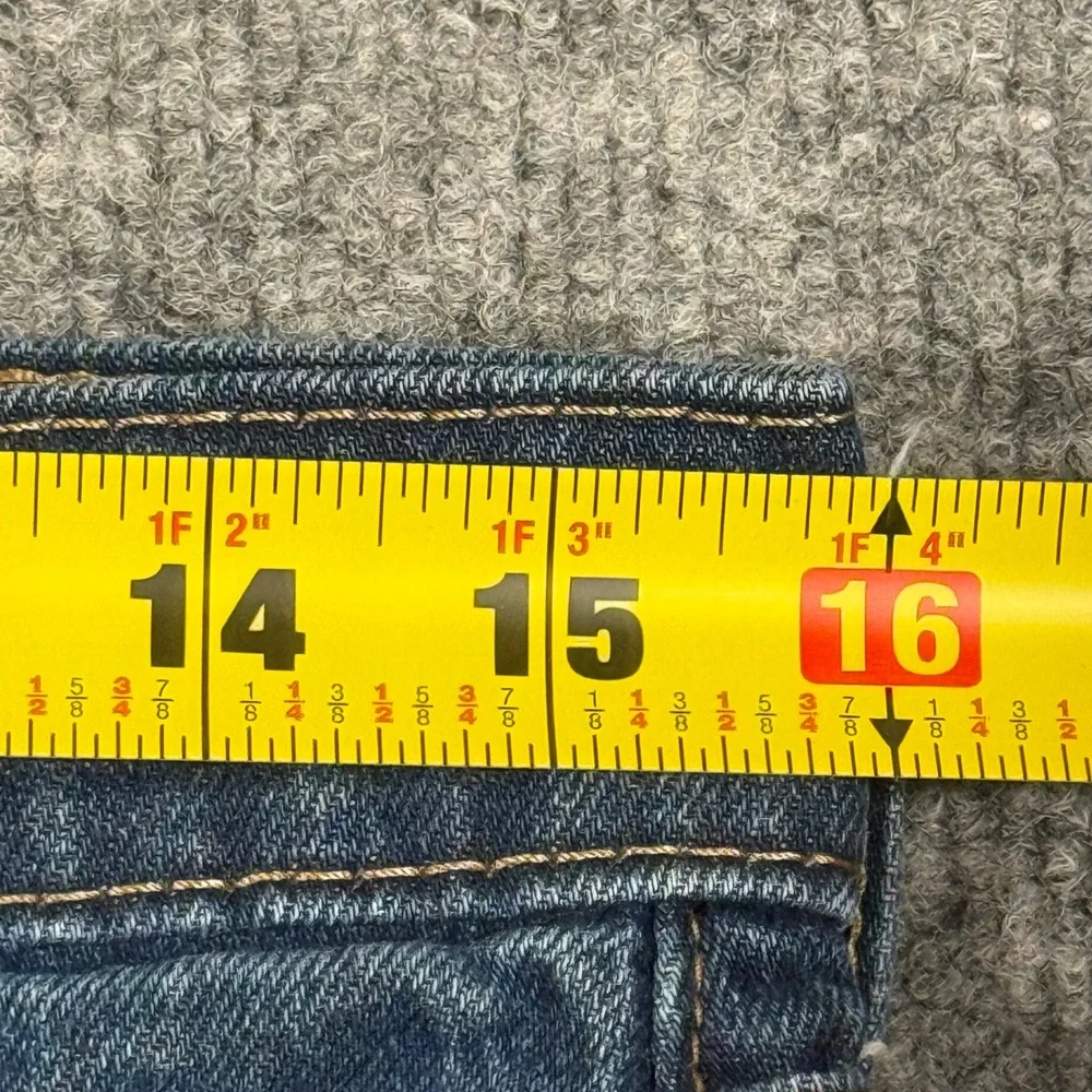 Y2K Retro Levi's 505 Jeans 32x32 Men's Dark Wash Straight Leg Denim Workwear